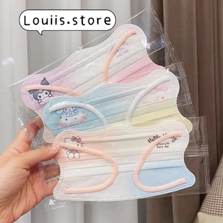 [Set 5 cái] Khẩu trang con cua hoạ tiết hoạt hình dễ thương người lớn Louiis.store