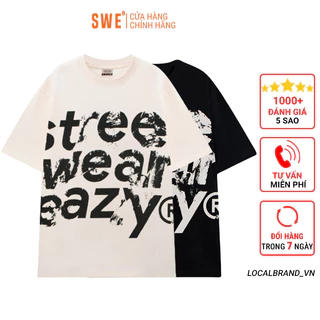 [LOCAL BRAND] Áo thun Swe Bold Tee tay lỡ form rộng - Thời trang nam nữ Unisex Streetwear Hàn Quốc