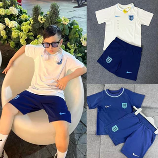 Bộ Short thể thao NK England xanh bé trai