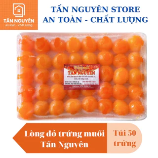 [Làm Bánh] Lòng Đỏ Trứng Muối Túi 50 Trứng