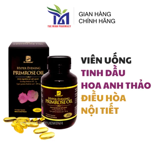 Viên Uống Tinh Dầu Hoa Anh Thảo Dr Natural Hyper Evening Primrose Oil Cân Bằng Nội Tiết Tố Làm Trắng Da Mờ Nám Tàn Nhang