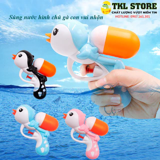 Đồ chơi trẻ em, đồ chơi súng bắn nước hình chú gà con vui nhộn - TKL STORE