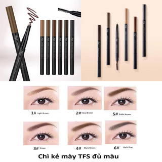 Chì Kẻ Mày 2 Đầu The Face Shop Designing Eyebrow Pencil