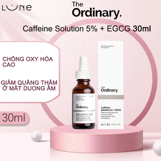 【Mua 1 Nhận 1】The Ordinary Tinh Chất Dưỡng Mắt Caffeine Solution 5% + EGCG 30ml Giảm Quầng Thâm Và Bọng Mắt Hiệu Quả