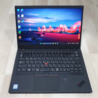 Laptop Lenovo Thinkpad X1 Carbon Gen 6 Core I7-8550U Ram 16GB/SSD 256GB - Dòng Doanh Nhân Siêu Mỏng Nhẹ 1.1kg