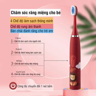 Bàn chải đáng răng điện cho trẻ em