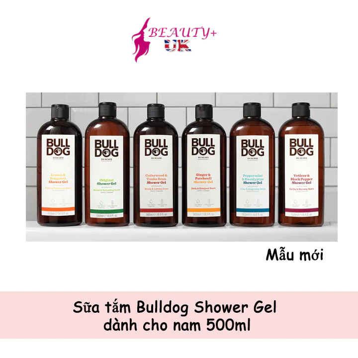 Sữa tắm Bulldog Shower Gel dành cho nam 500ml