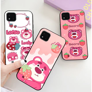 Ốp lưng oppo realme c20 / realme c11 2021 in hình gấu dâu chibi đáng yêu cute