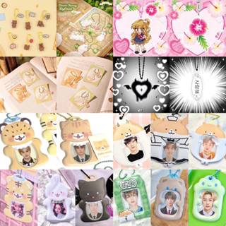 SẴN Keyring Ducky World - Móc khóa Hàn Dễ Thương Trang Trí Collect Book