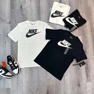 Áo thun Nike CHÍNH HÃNG Unisex nam nữ Basic logo thoáng mát vải mịn