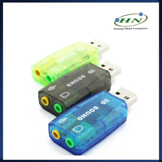 USB RA SOUND 5.1 CHUYỂN ĐỔI TỪ CỔNG USB RA LOA