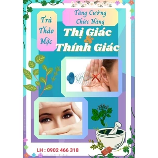 Trà Mắt Tinh Tai Thính, cải thiện thị giác, thính giác - 40 túi lọc