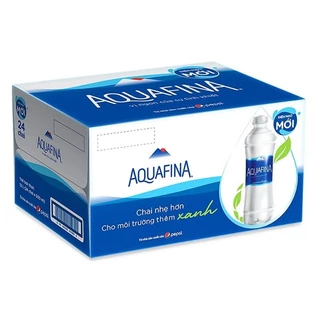 Thùng 24 chai nước tinh khiết Aquafina 500ml