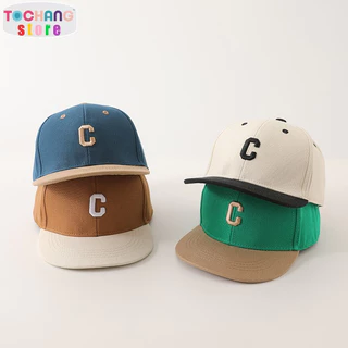 Mũ Lưỡi Trai Cho Bé, Nón Hiphop Snapback Cho Bé Từ 2 Đến 7 Tuổi ( Họa Tiết Chữ C)