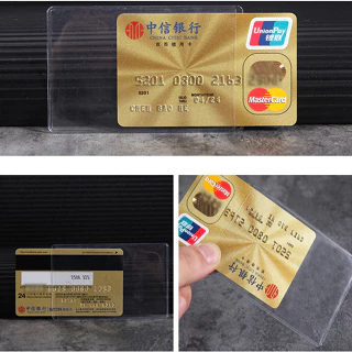 Bọc Chống Xước Chip CCCD Căn Cước Công Dân,Bằng Lái Xe, Túi Đựng Thẻ ATM, Nilon Nhựa Trong Suốt Bọc Giấy Tờ Chống Thấm N