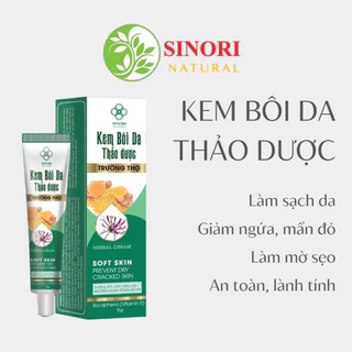 Kem Bôi Da Thảo Dược Trường Thọ Sinori 15g - Giảm Ngứa , Mẩn Đỏ , Côn Trùng Đốt