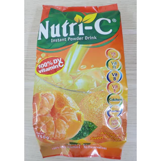 (NUTRI-C gói 750g) BỘT CAM HÒA TAN American Sweet Orange Instant Powder Drink