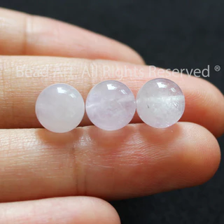 [1 Hạt] 8MM Đá T. Anh Tím Sữa A, Phối Vòng Tay Phong Thuỷ, Chuỗi Hạt, Trang Sức, Thổ, Hỏa - Bead Art