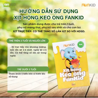 Xịt Họng Keo Ong