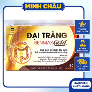 Viên Đại Tràng - ĐẠI TRÀNG BENMAX GOLD Hộp 60 viên