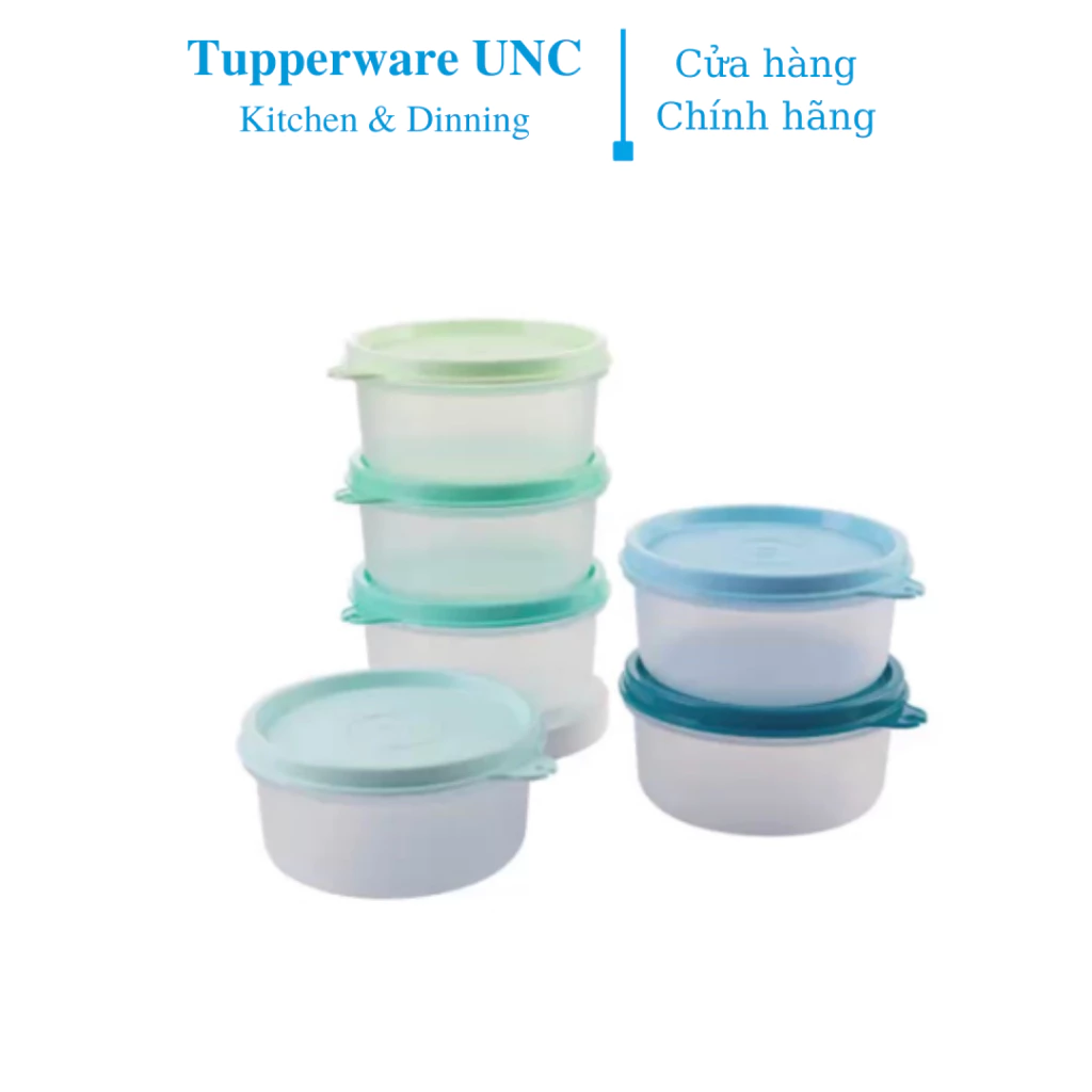 Bộ hộp bảo quản thực phẩm Tupperware Small Server 200ml (6 hộp)