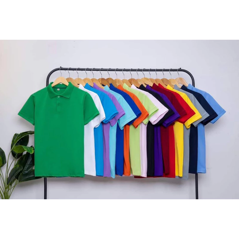 Áo cổ trụ nam polo tay ngắn /áo nhóm/ áo lớp/ áo đồng phục giá tại xưởng