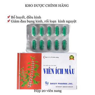 CAO ÍCH MẪU VIÊN giúp bổ huyết , điều kinh, giảm kinh nguyệt không đều, đau bụng kinh, rối loạn kinh nguyệt IMV