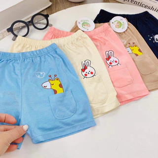 Quần đùi chục Baby bun cho bé trai, bé gái chất thun lạnh mềm mát.