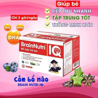 BRAIN NUTRI IQ – PHÁT TRIỂN TRÍ NÃO TINH ANH