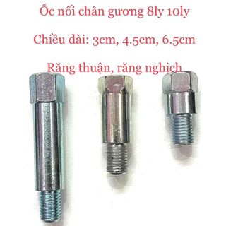 ốc nối chân gương nhiều size, ốc đôn chân kiếng xe