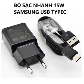 Sạc Samsung 15w Sạc Nhanh Cho S8, S9, S10, Note 8, Note 9, J5, J7 A50 cổng Type C và Micro kèm dây sạc Samsung PHANH