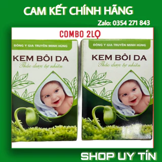 [Combo 2 hộp] Kem Bôi Da Minh Hùng - Kem Mỡ Minh Hùng