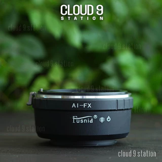 Ngàm chuyển AI-FX cho ống kính MF - Nikon ngàm F sang máy ảnh Fujifilm ( hãng FUSNID )