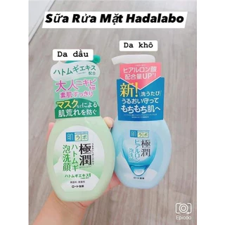 Sữa rửa mặt tạo bọt Hada Labo Nhật Bản