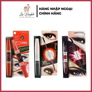 Mascara Hai Đầu Sivanna Super Model 5X Long HF893, 6X HF891 Two Step, Double Extension Giúp Làm Dày, Dài, Cong Tự Nhiên