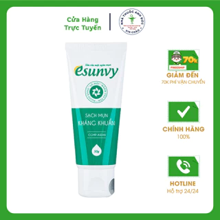 Sữa rửa mặt ngừa mụn Esunvy: sạch sâu, cân bằng độ pH tự nhiên cho da - 50g