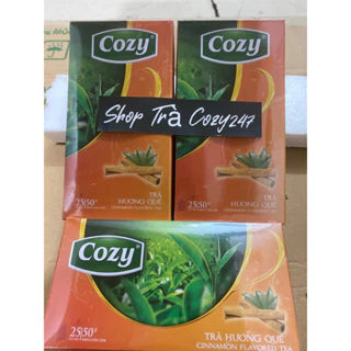 Trà Cozy QUẾ túi lọc hộp 25 gói