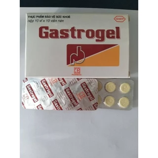 Gastrogel viên nhai chống trào ngược dạ dày hộp 100 viên Pharmedic