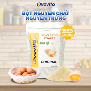 Bột Nguyên Trứng OVOVITA Túi Zip 500gr Làm Bánh Và Chế Biến