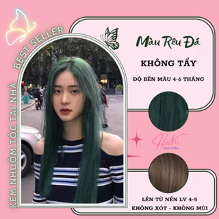 Thuốc Nhuộm Tóc Màu RÊU ĐÁ - KHÔNG TẨY  | haniehair