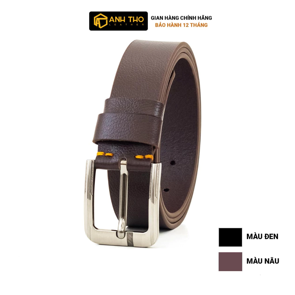 Thắt lưng da bò Anh Tho Leather M4K4-08