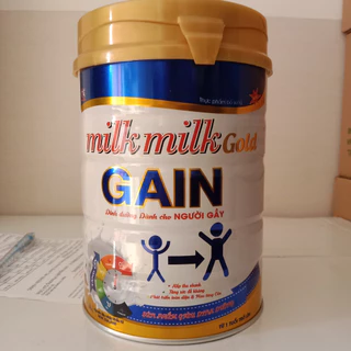 Sữa tăng cân cho người gầy Milkmilk Gain thích hợp mọi lứa tuổi (lon 900g)