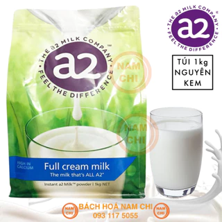 [HSD 03/2025] Sữa Bột NGUYÊN KEM A2 FULL CREAM 1KG - Nhập Khẩu Úc