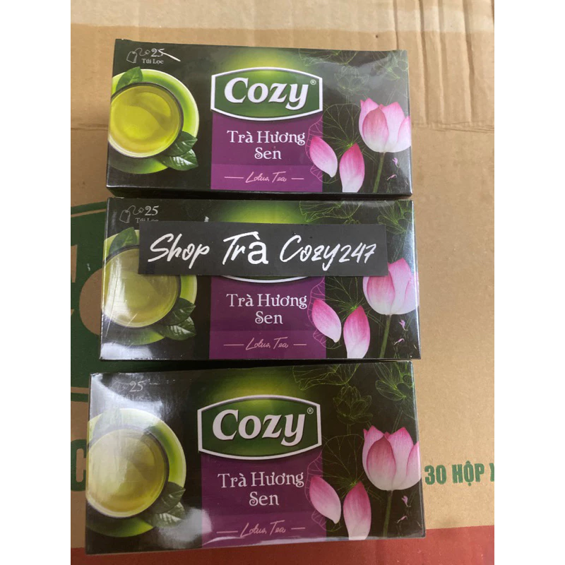 Trà Cozy SEN túi lọc hộp 25 gói