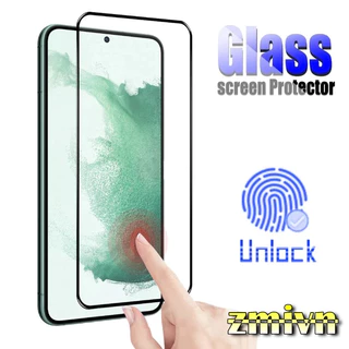 Cường lực Full màn Samsung Galaxy s24plus s24 ultra S24 S21 S21 Plus S22 S22 Plus S23 S23 Plus mở khóa vân tay