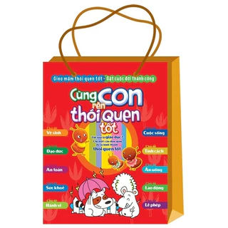 Sách: Cùng Con Rèn Thói Quen Tốt ( Trọn Bộ 10 Cuốn)