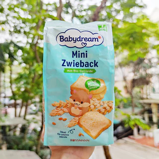 Bánh mỳ khô hữu cơ BabyDream Đức cho bé (Date 05/2025)