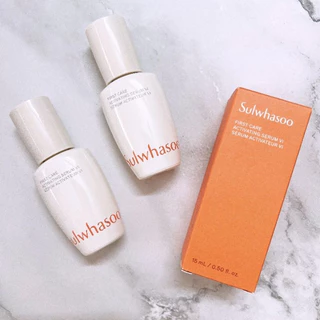 SULWHASOO FIRST CARE ACTIVATING SERUM VI Tinh Chất Dưỡng Da Đầu Tiên, Kích Hoạt Làn Da Căng Mướt Thế Hệ 6 (15ml)