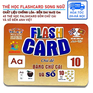 Thẻ Thông Minh Cho Bé Loại To Bộ Thẻ Flashcard Chữ Cái Tiếng Việt Và Chữ Ghép Đồ Chơi Giáo Dục Cho Bé