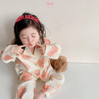 Pijama mặc nhà Hinata BF64 thoáng mát cho bé gái từ 12 tháng đến 6 tuổi